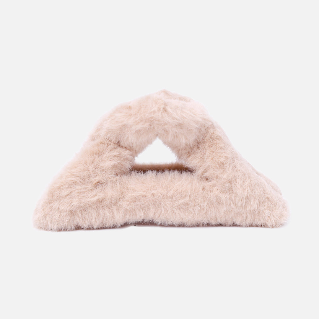 Stroberi Fur Shape Hair Clip