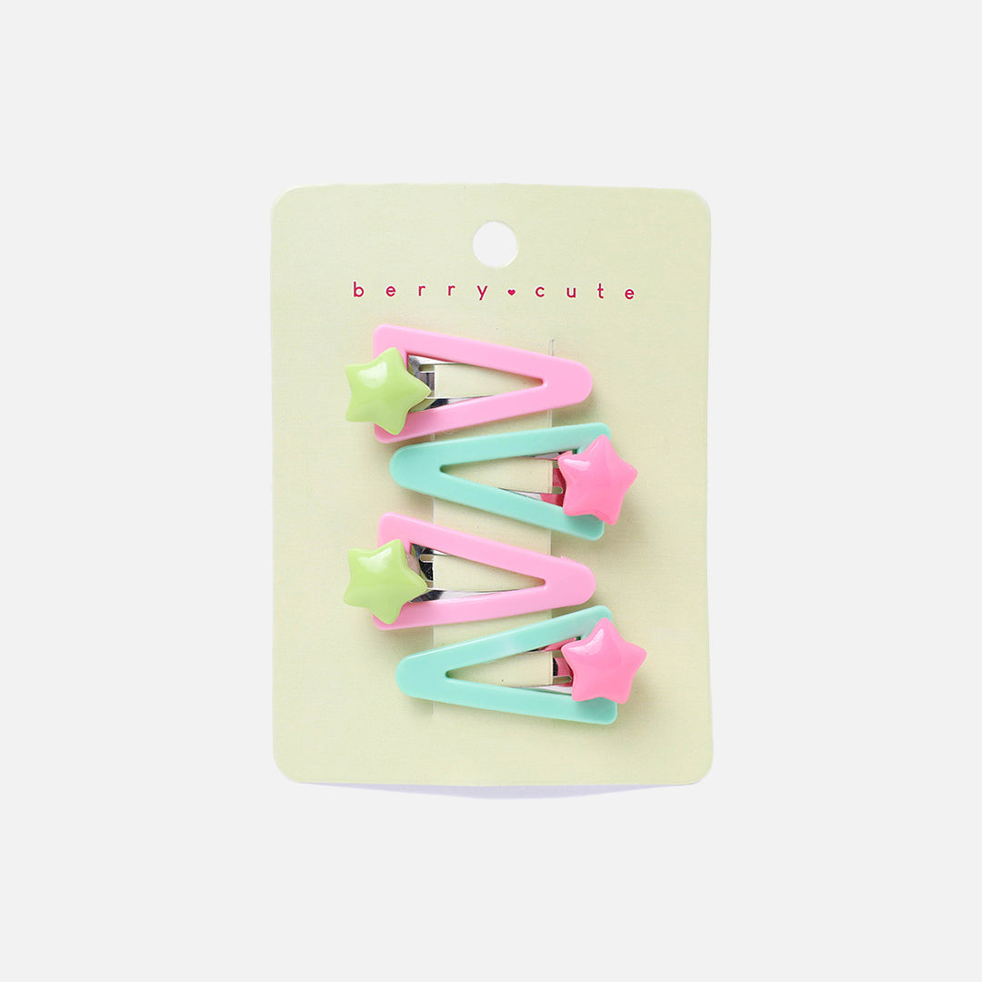 Stroberi Cute Cartoon Snap Clip - Triangle
