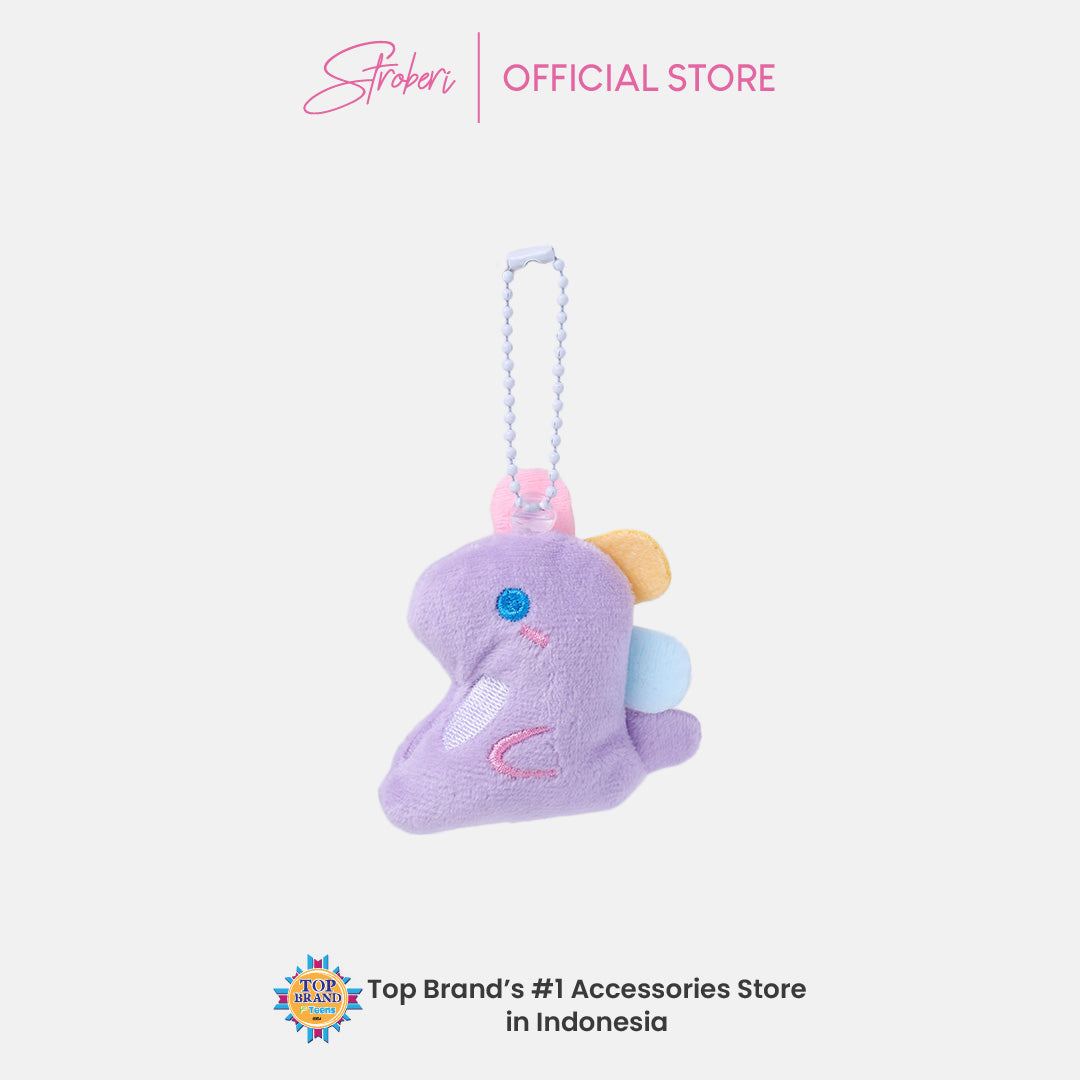 Stroberi Fur Character Keychain