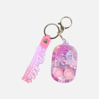 Stroberi Handheld Game Floating Keychain