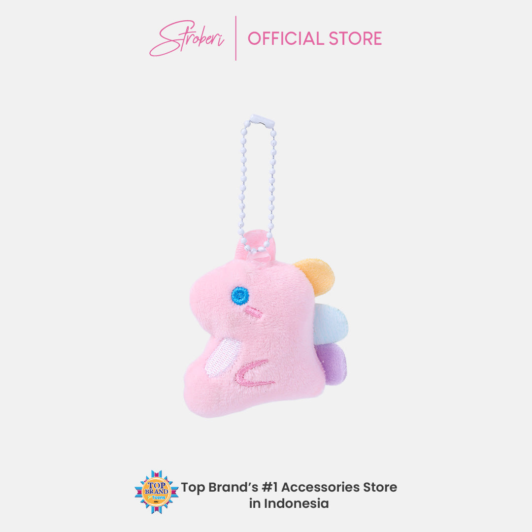 Stroberi Fur Character Keychain