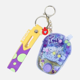 Stroberi Handheld Game Floating Keychain