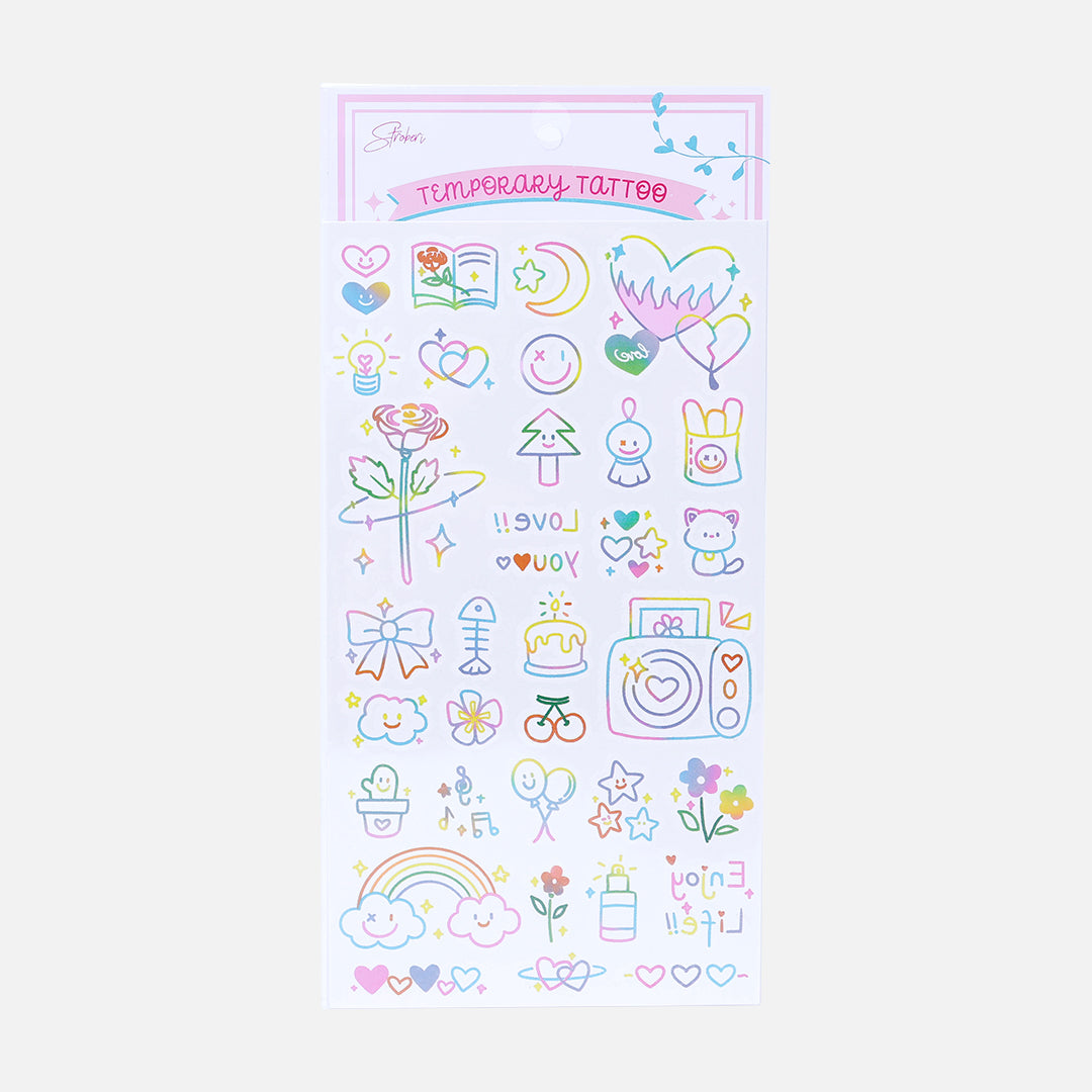 Stroberi Temporary Tattoo WS