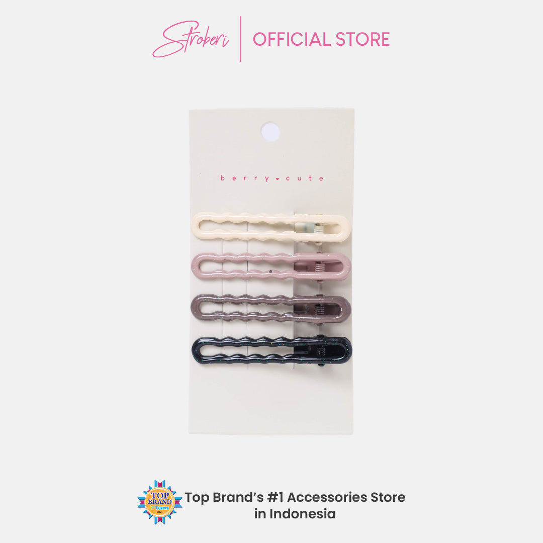 Stroberi Hole Doff Set Hair Clip
