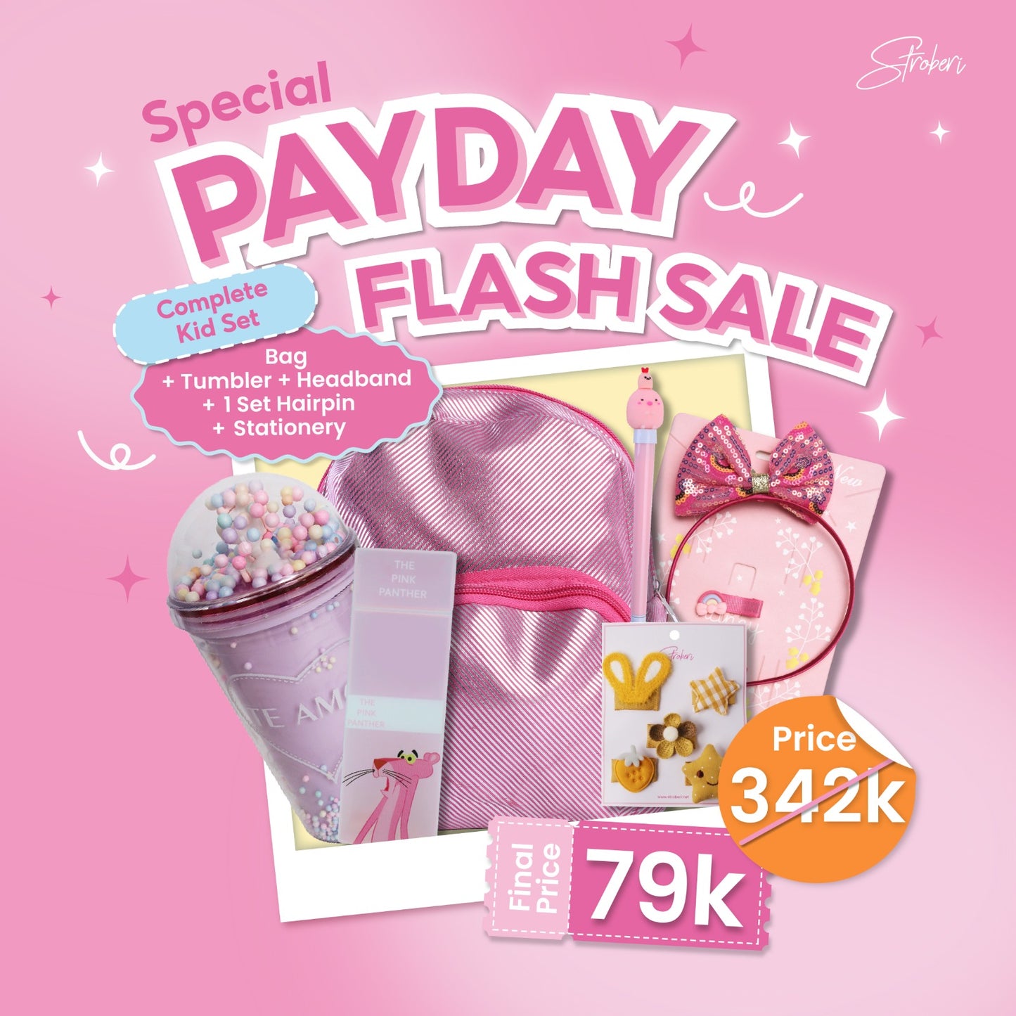 Stroberi Special Payday Sale : Kid Set