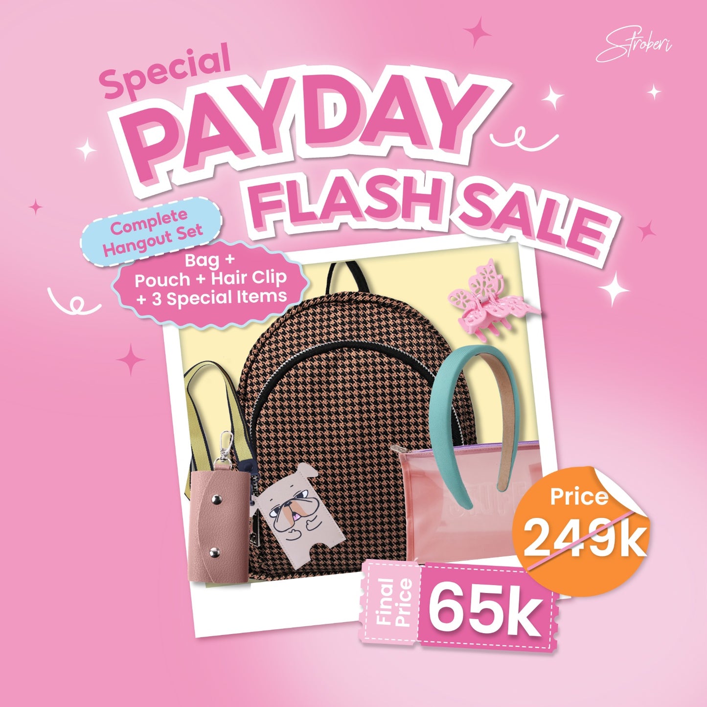 Stroberi Special Payday Sale : Hangout Set