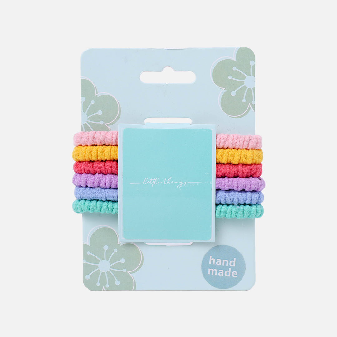 Stroberi Color Motif Hair Tie Set
