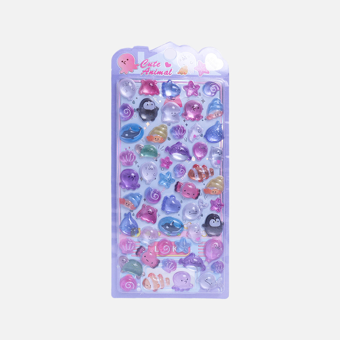 Stroberi Bubbly Acrylic Sticker