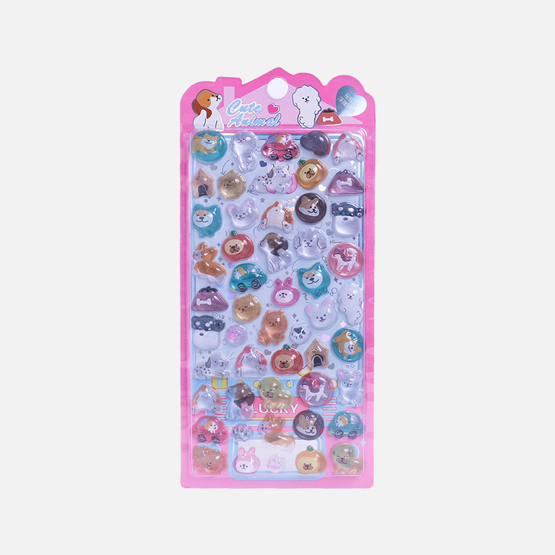 Stroberi Bubbly Acrylic Sticker