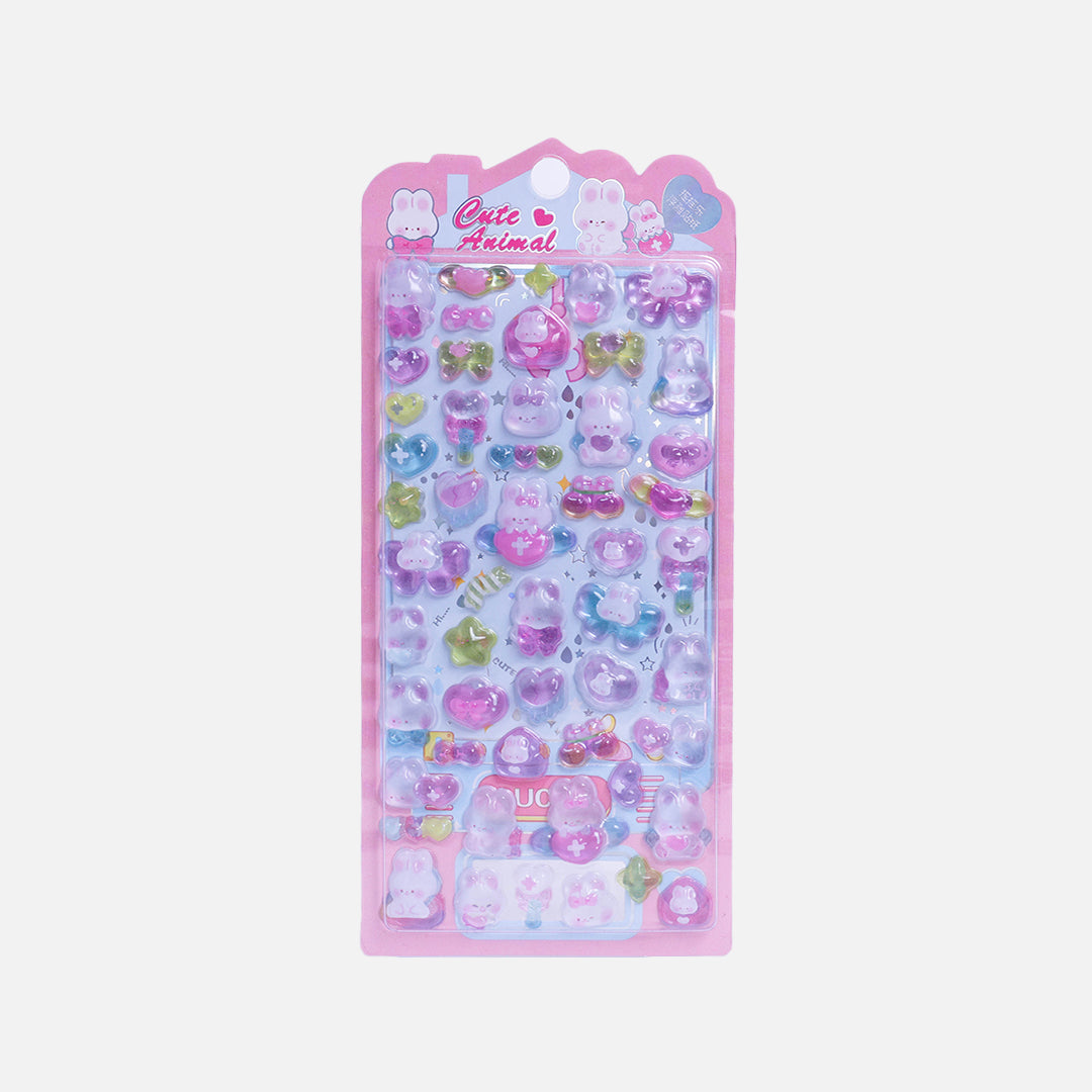 Stroberi Bubbly Acrylic Sticker