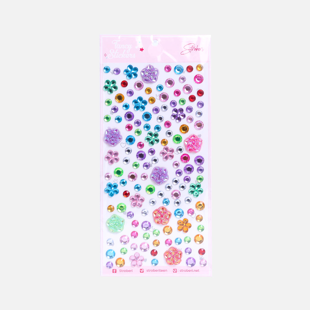 Stroberi Bubbly Acrylic Sticker