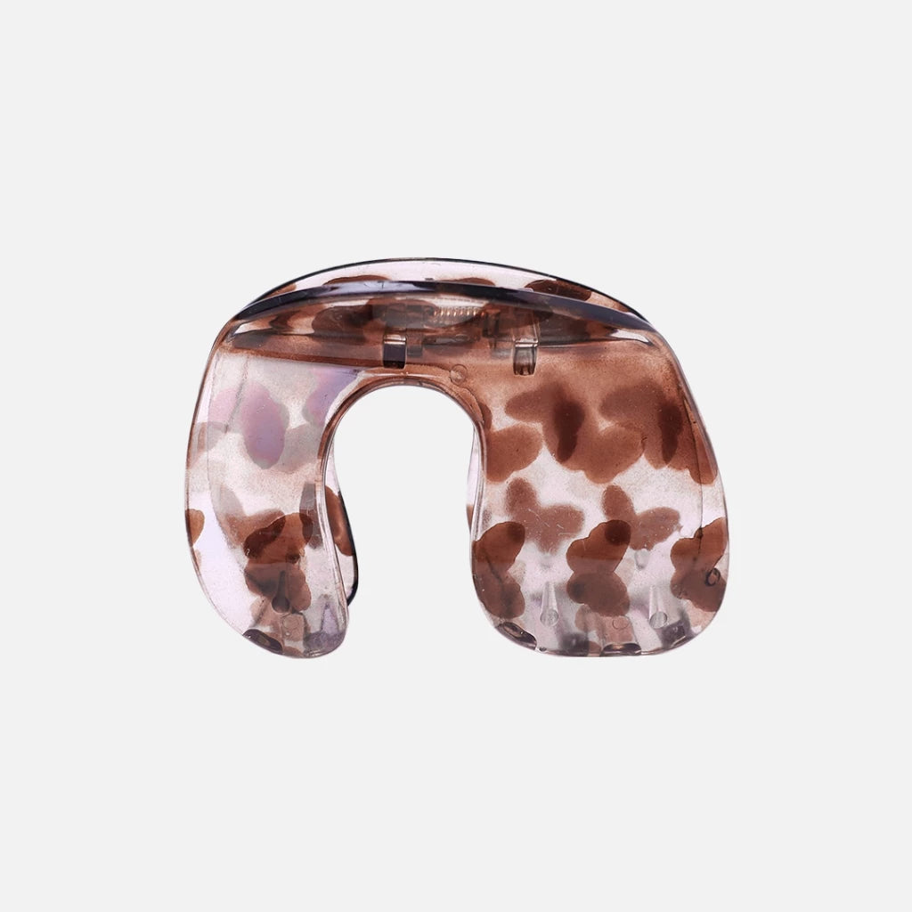 Stroberi Curved Trans Mix Hair Clip