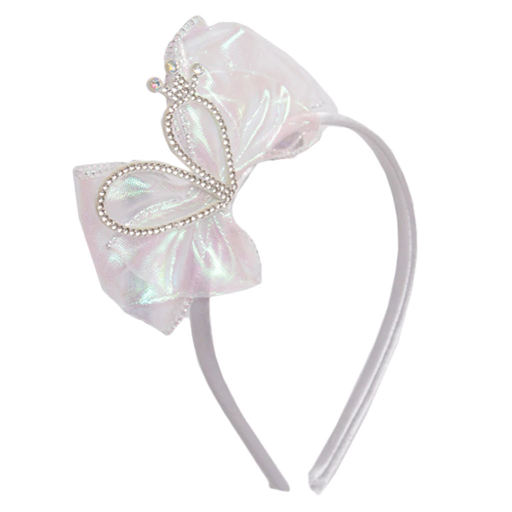 Stroberi Bow Tulle Headband