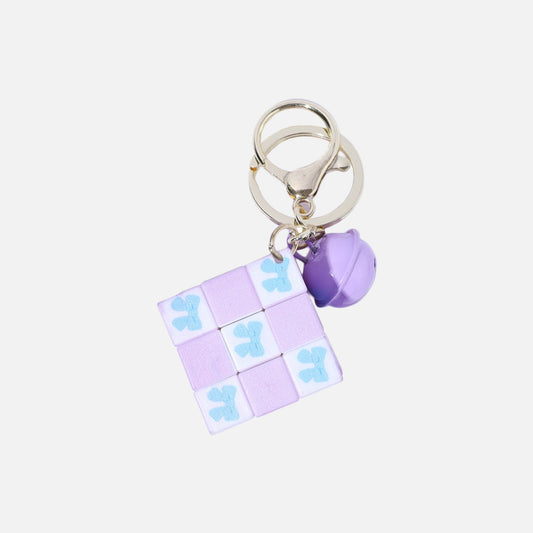Stroberi Cube Game Keychain