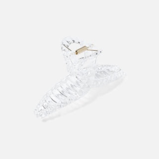 Stroberi Transparent Teardrop Hair Clip