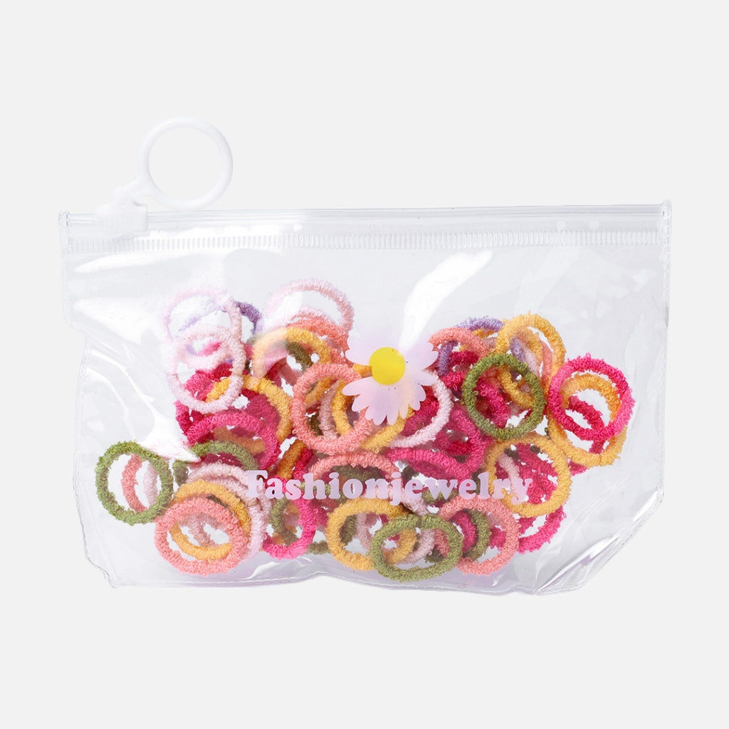 Stroberi Mini Towel Color Hair Tie Set