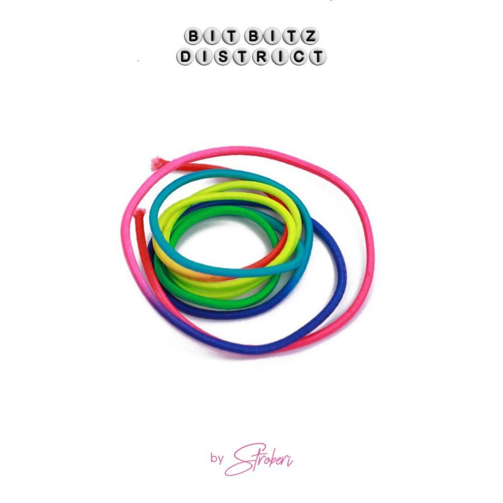 Bit Bitz District DIY Beads - Tali Rainbow Elastis