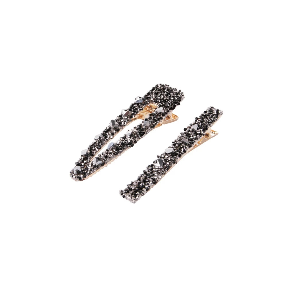 Stroberi Glitter Set Hair Clip