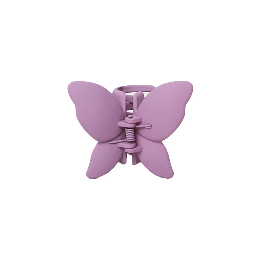Stroberi Doff Color Butterfly Hair Clip