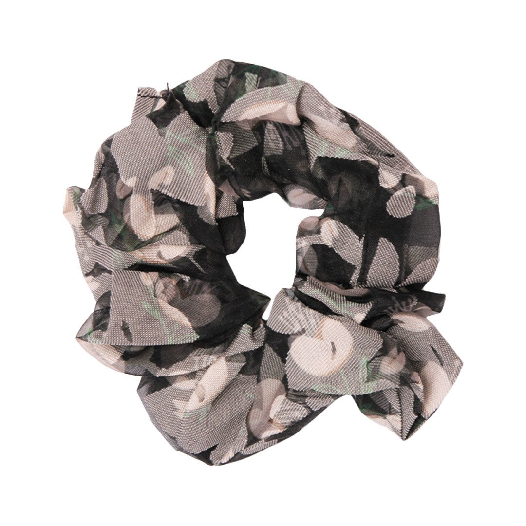 Stroberi Scrunchie Motif Flower Hair Tie