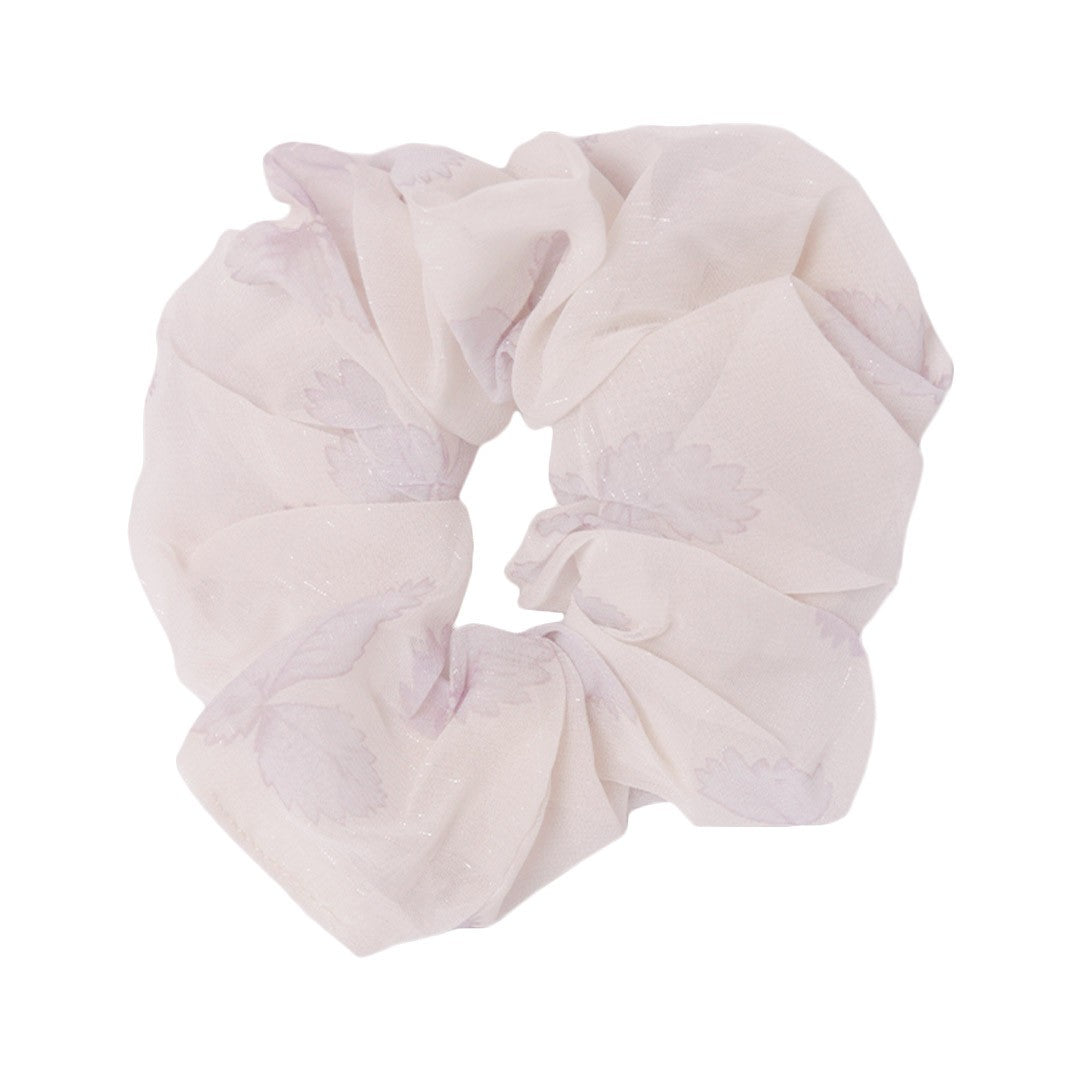 Stroberi Scrunchie Motif Flower Hair Tie