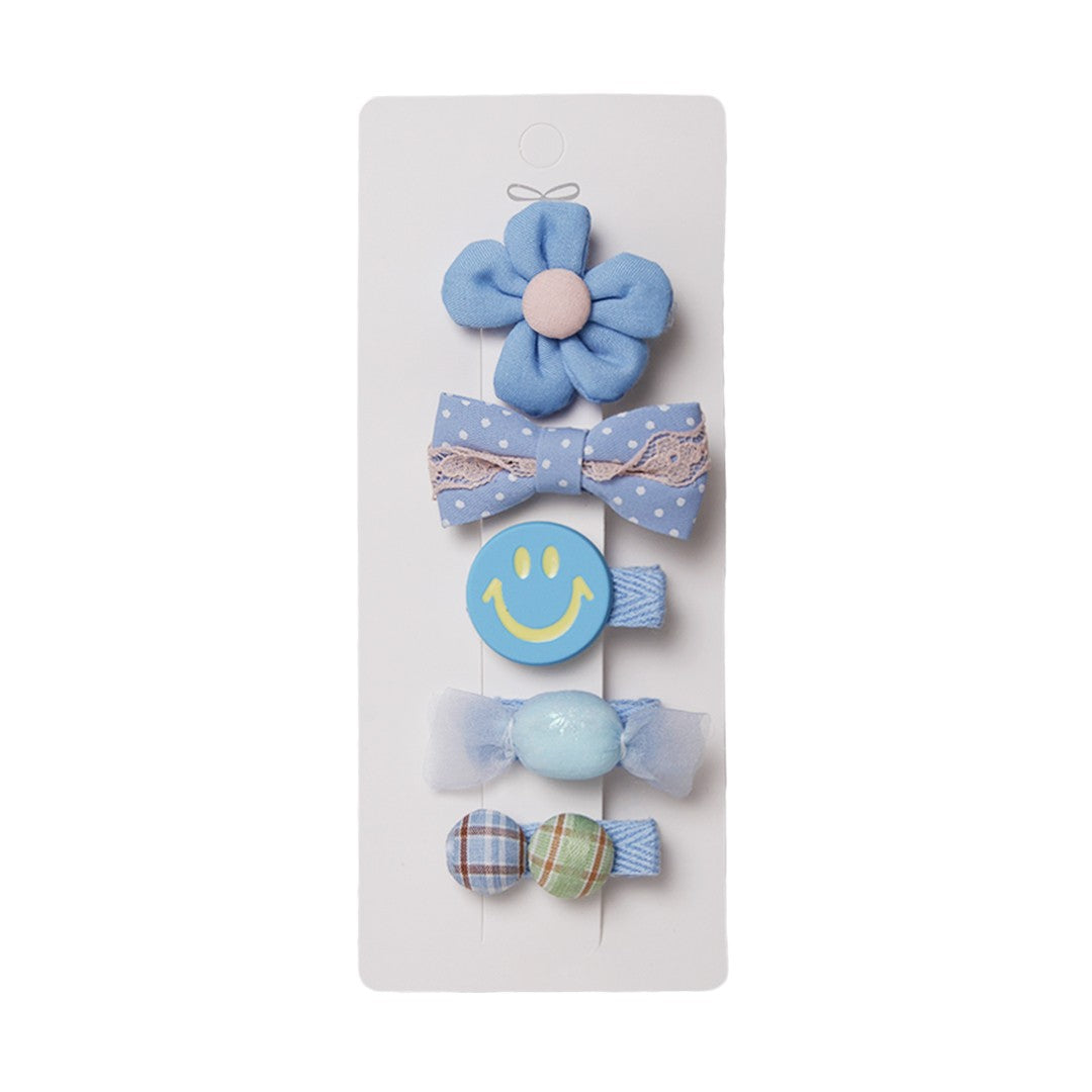 Stroberi Cartoon Mix Hair Clip Set