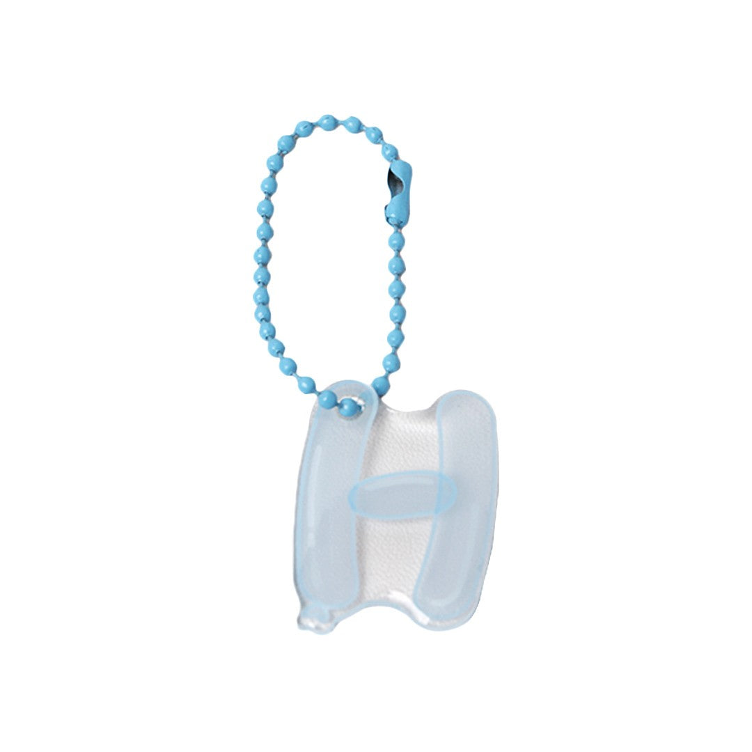 Stroberi Bubbly Alphabet Keychain