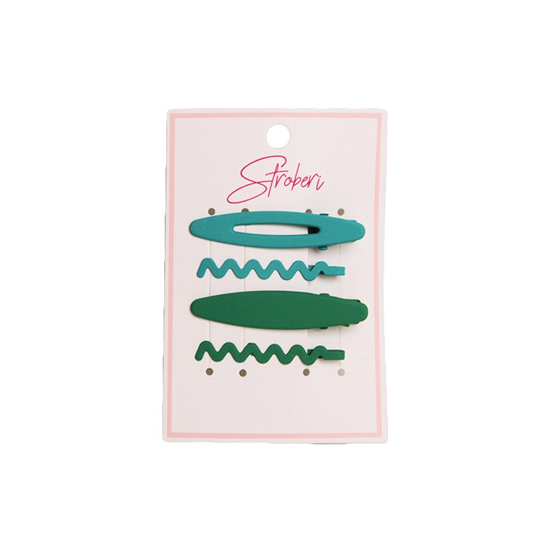 Stroberi Doff Color Set Hair Clip
