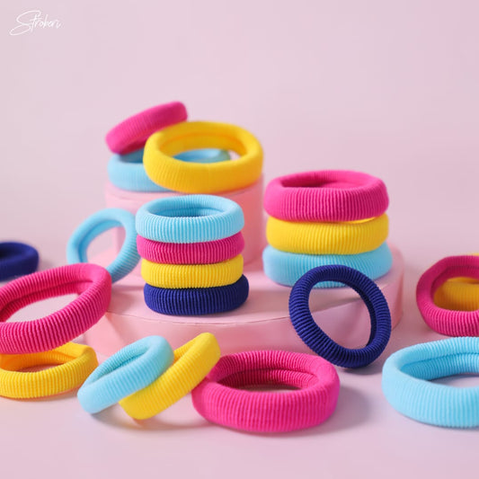 Stroberi Basic Color Set S Hair Ties
