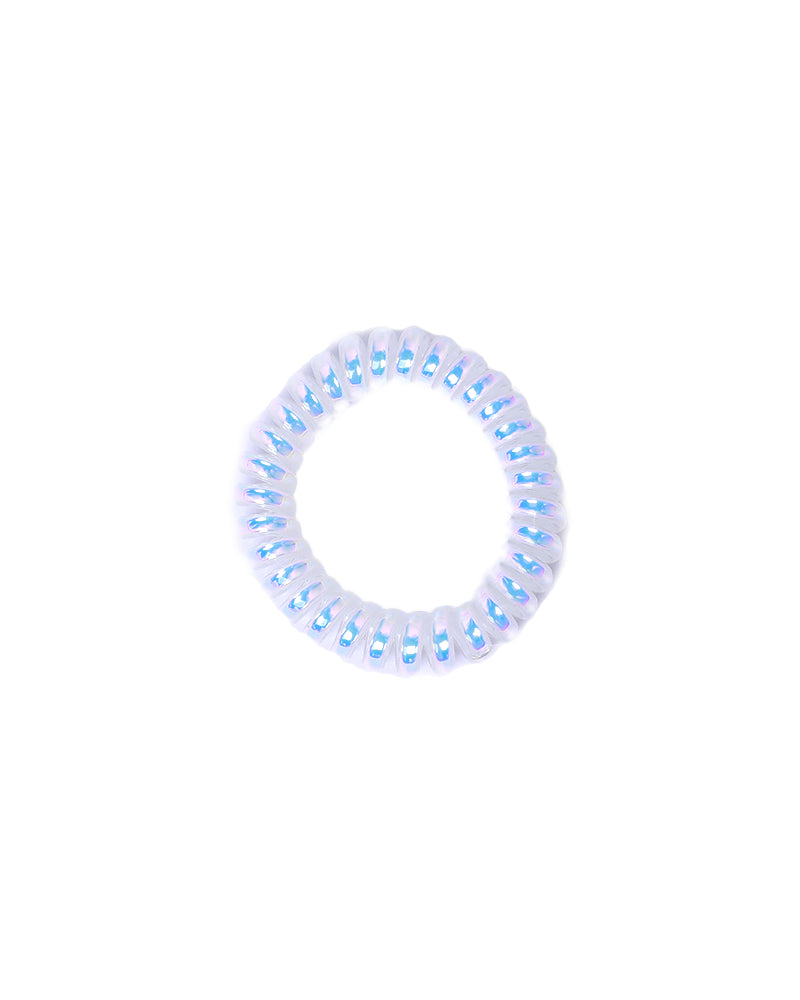 Stroberi Metallic Cable Medium Hair Ties