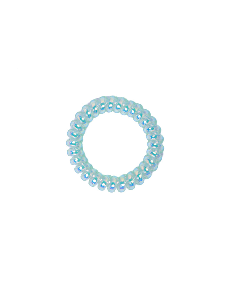Stroberi Metallic Cable Medium Hair Ties