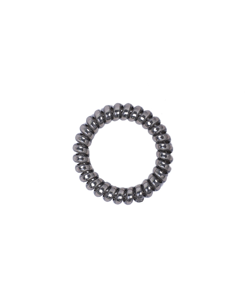Stroberi Metallic Cable Medium Hair Ties