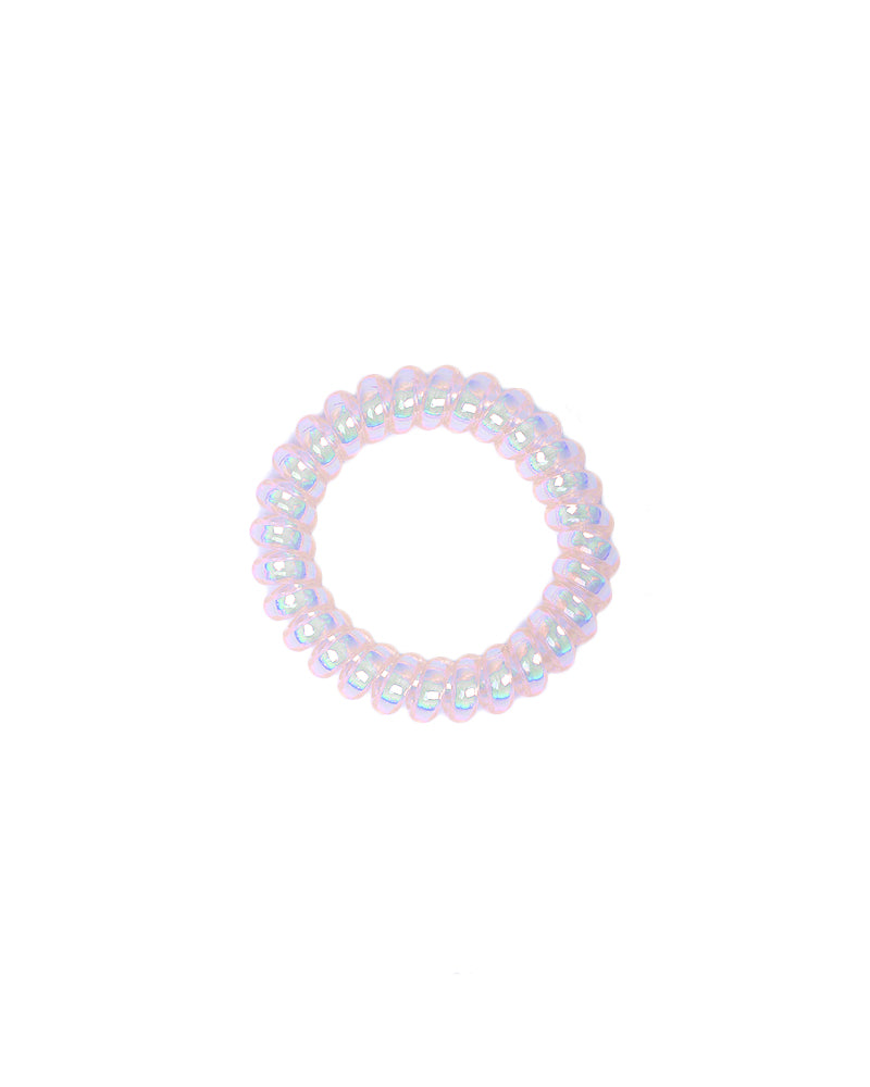 Stroberi Metallic Cable Medium Hair Ties
