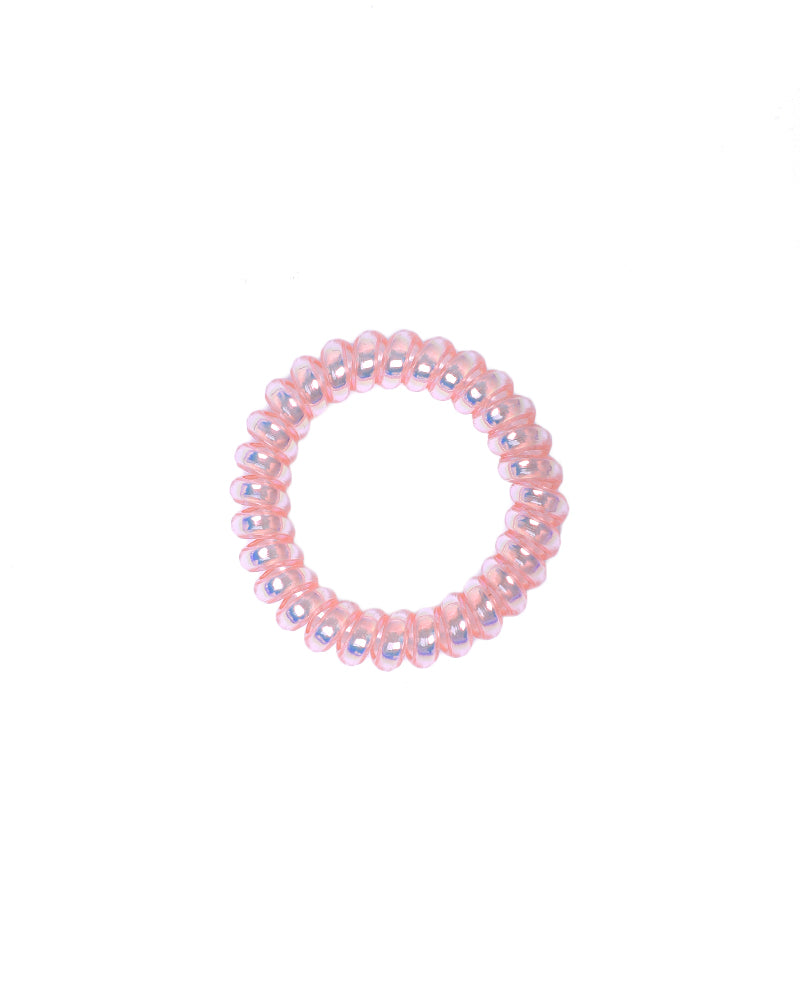 Stroberi Metallic Cable Medium Hair Ties