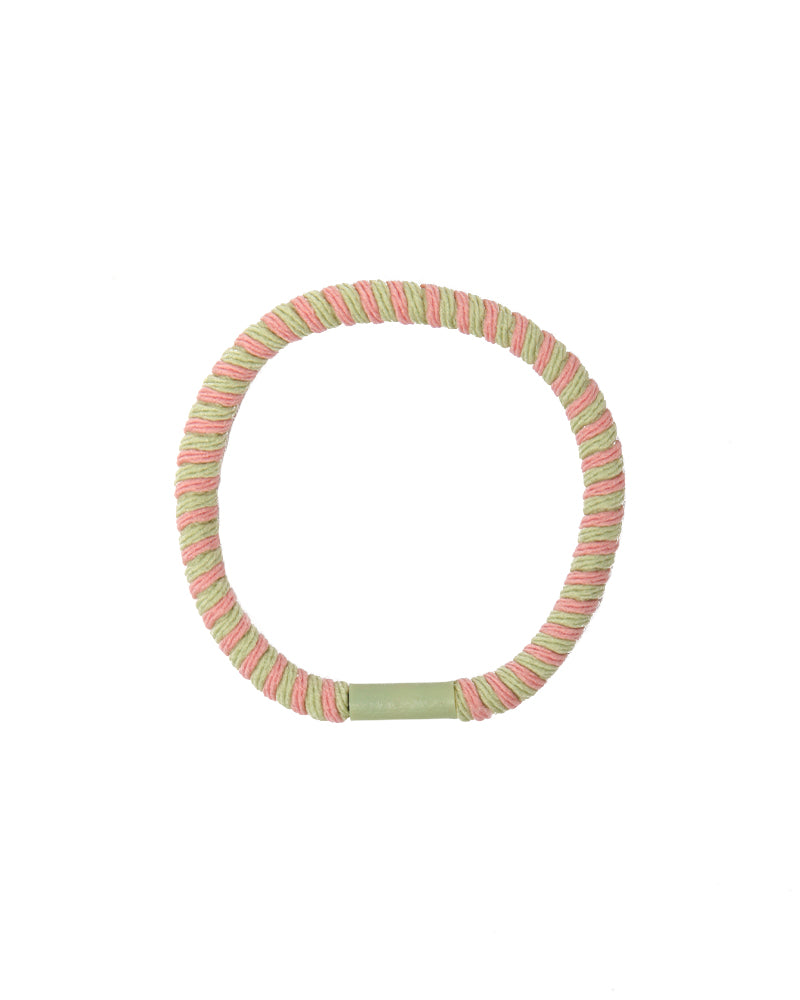 Stroberi Twist Mix Color Hair Ties