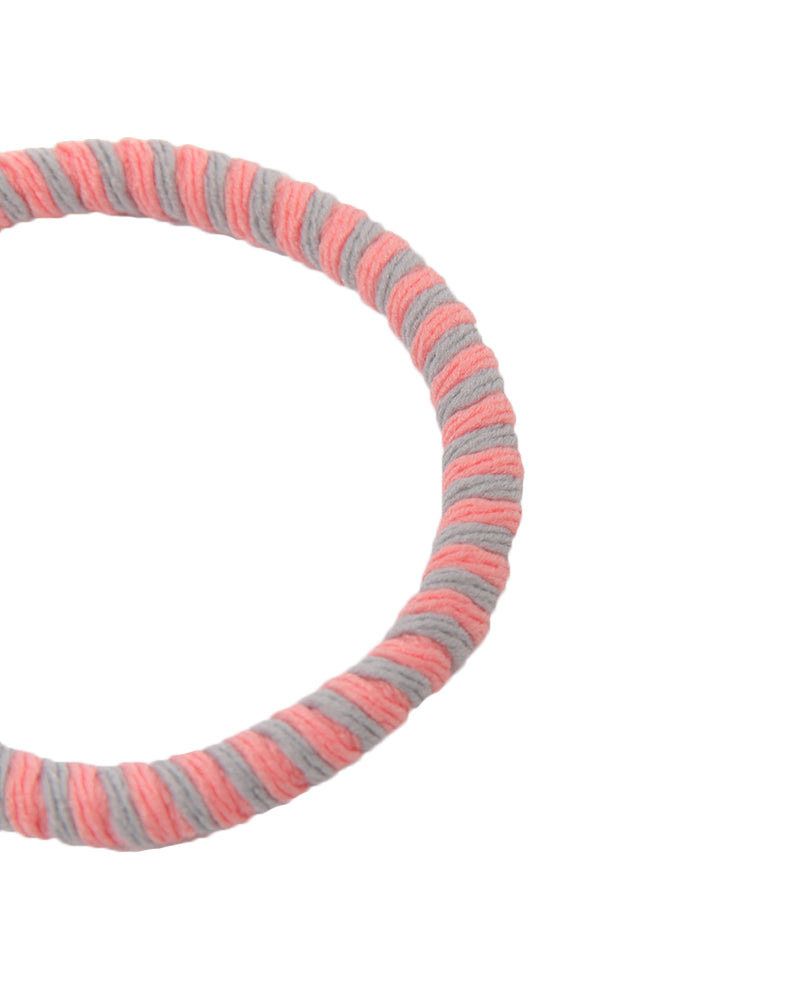 Stroberi Twist Mix Color Hair Ties
