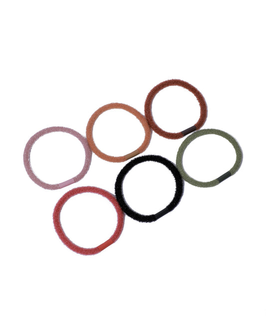 Stroberi Mini Fur Color Hair Ties