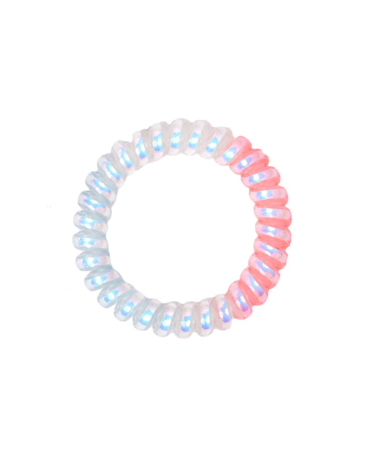 Stroberi Metallic Cable Mix Color Hair Tie