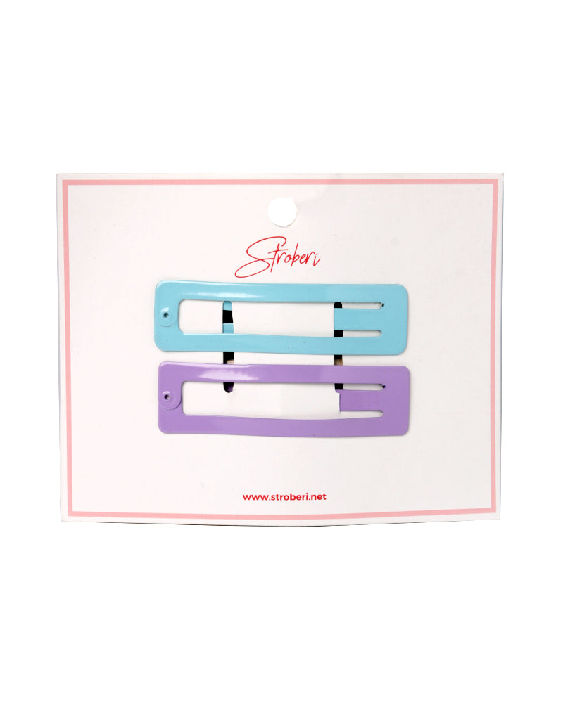 Stroberi Rectangle Thin Snap Clip
