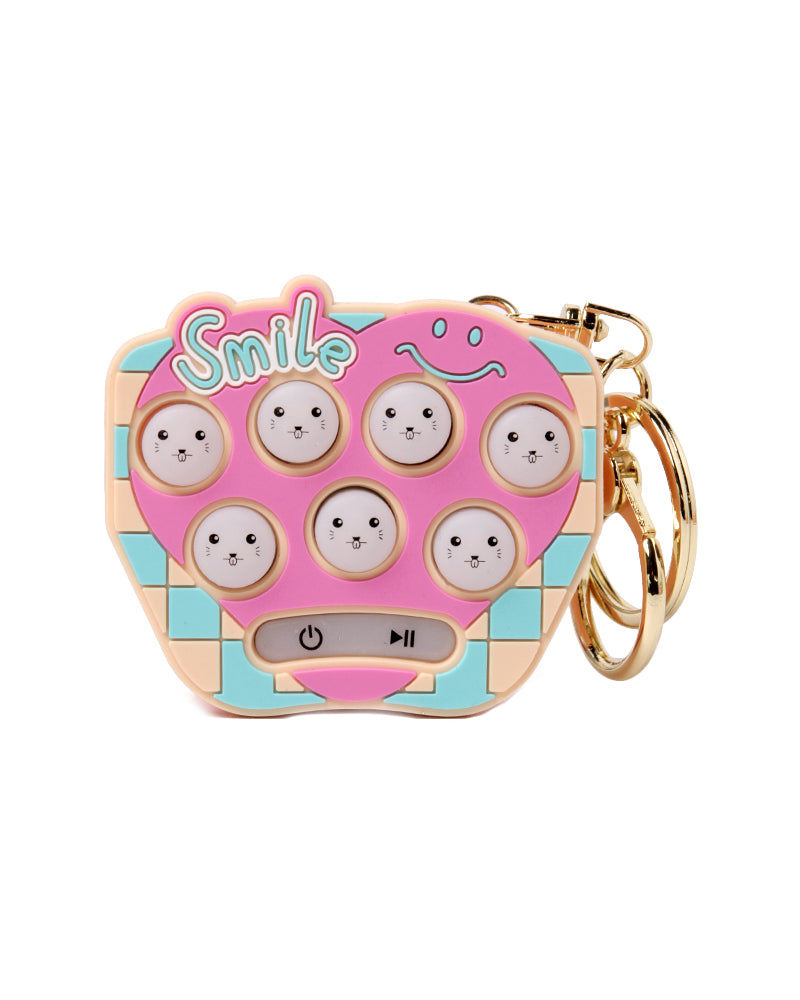 Stroberi Whack A Mole Keychain