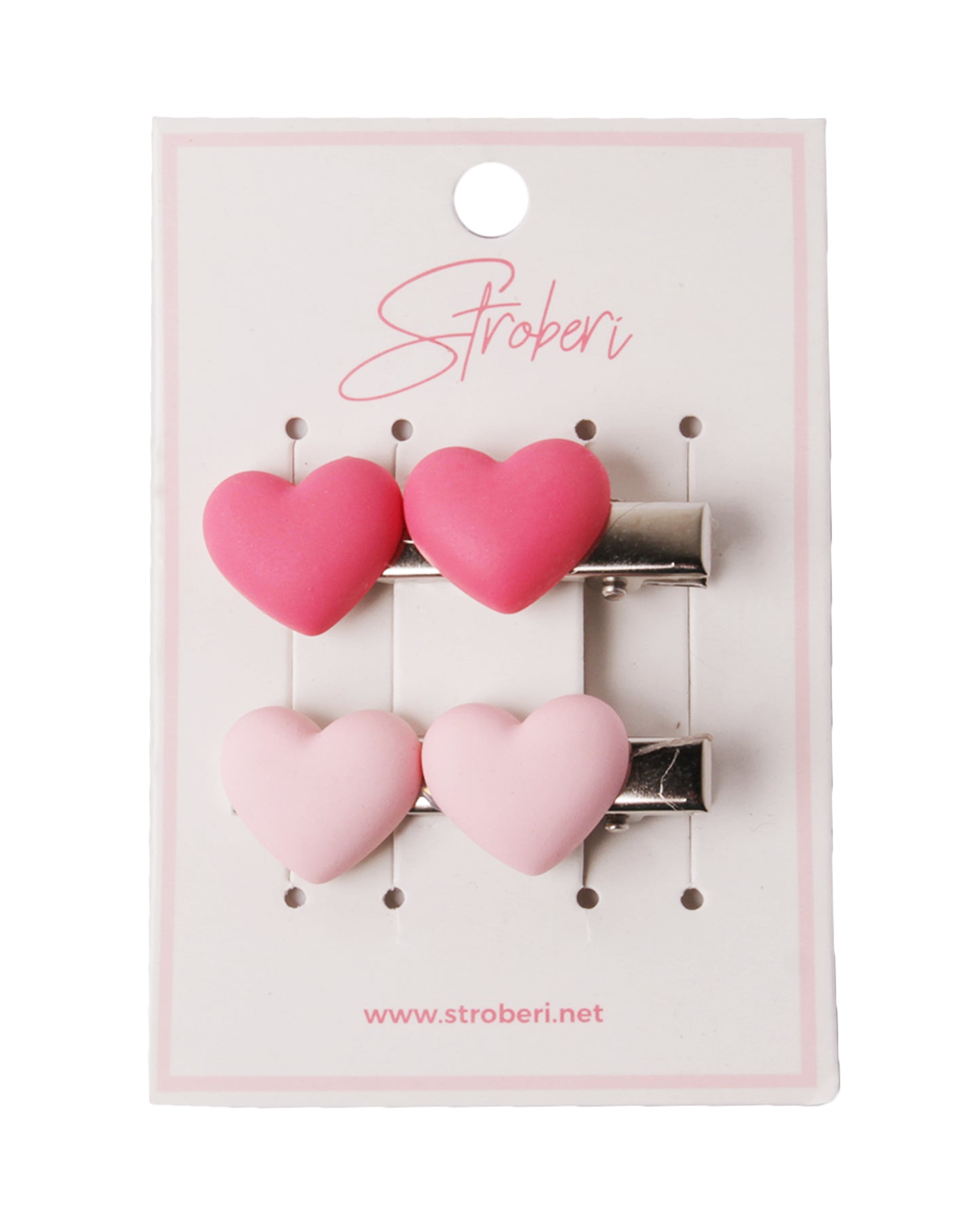 Stroberi Clay Hair Clip