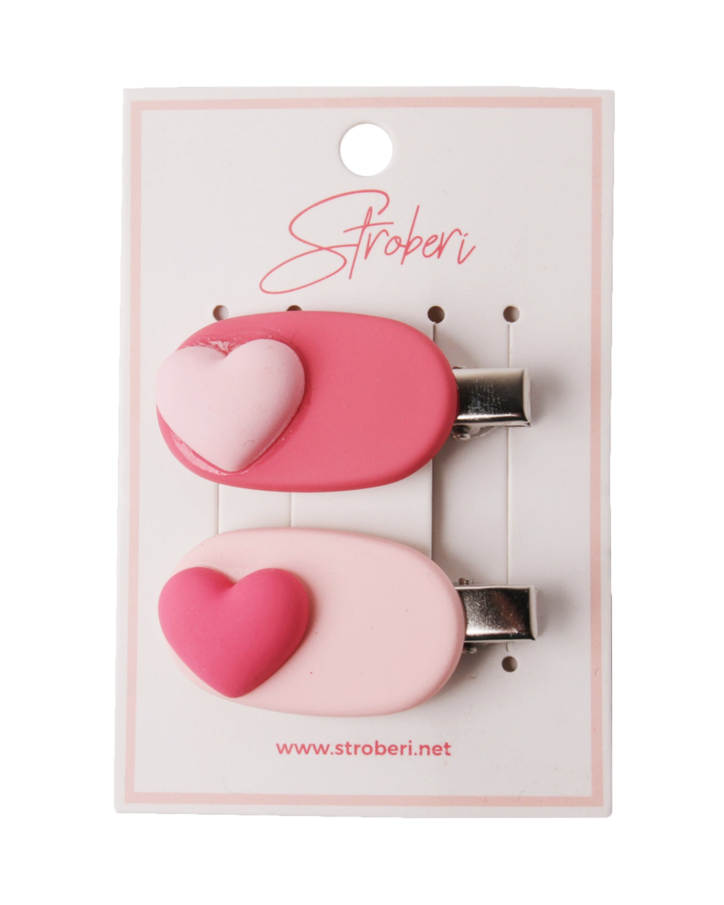 Stroberi Clay Hair Clip