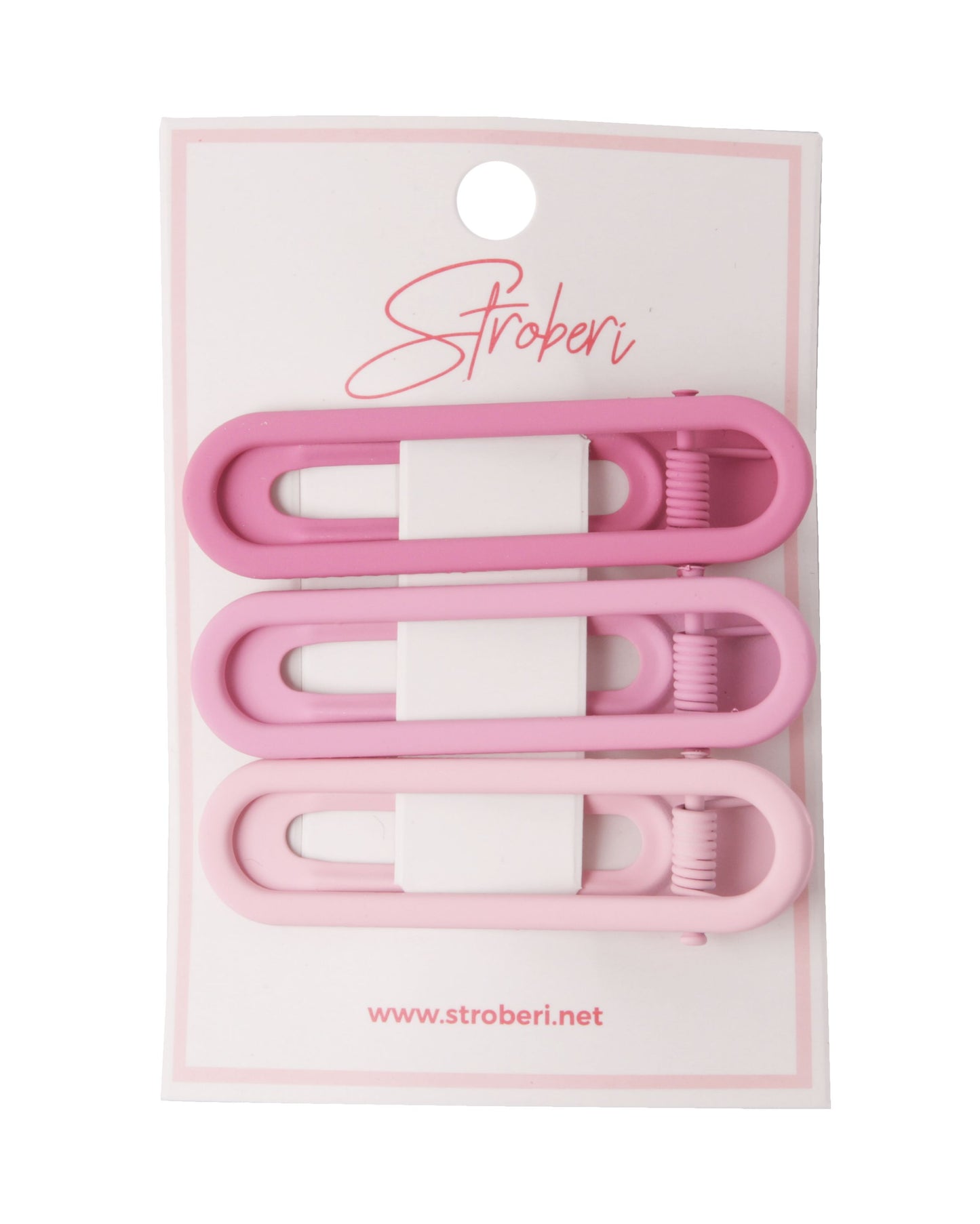 Stroberi Hole Doff Set Hair Clip