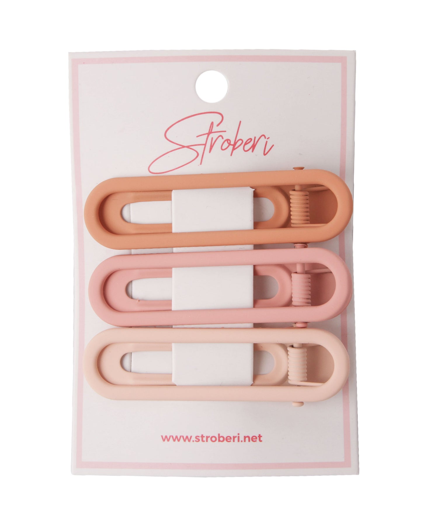 Stroberi Hole Doff Set Hair Clip