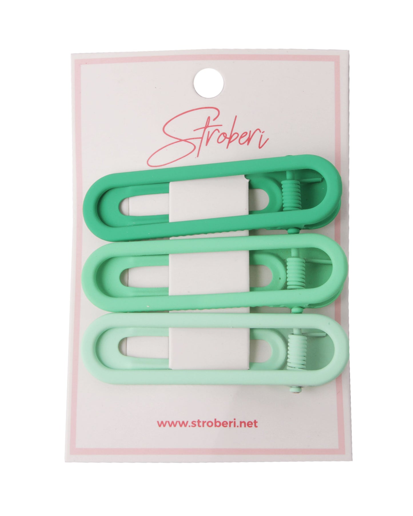 Stroberi Hole Doff Set Hair Clip