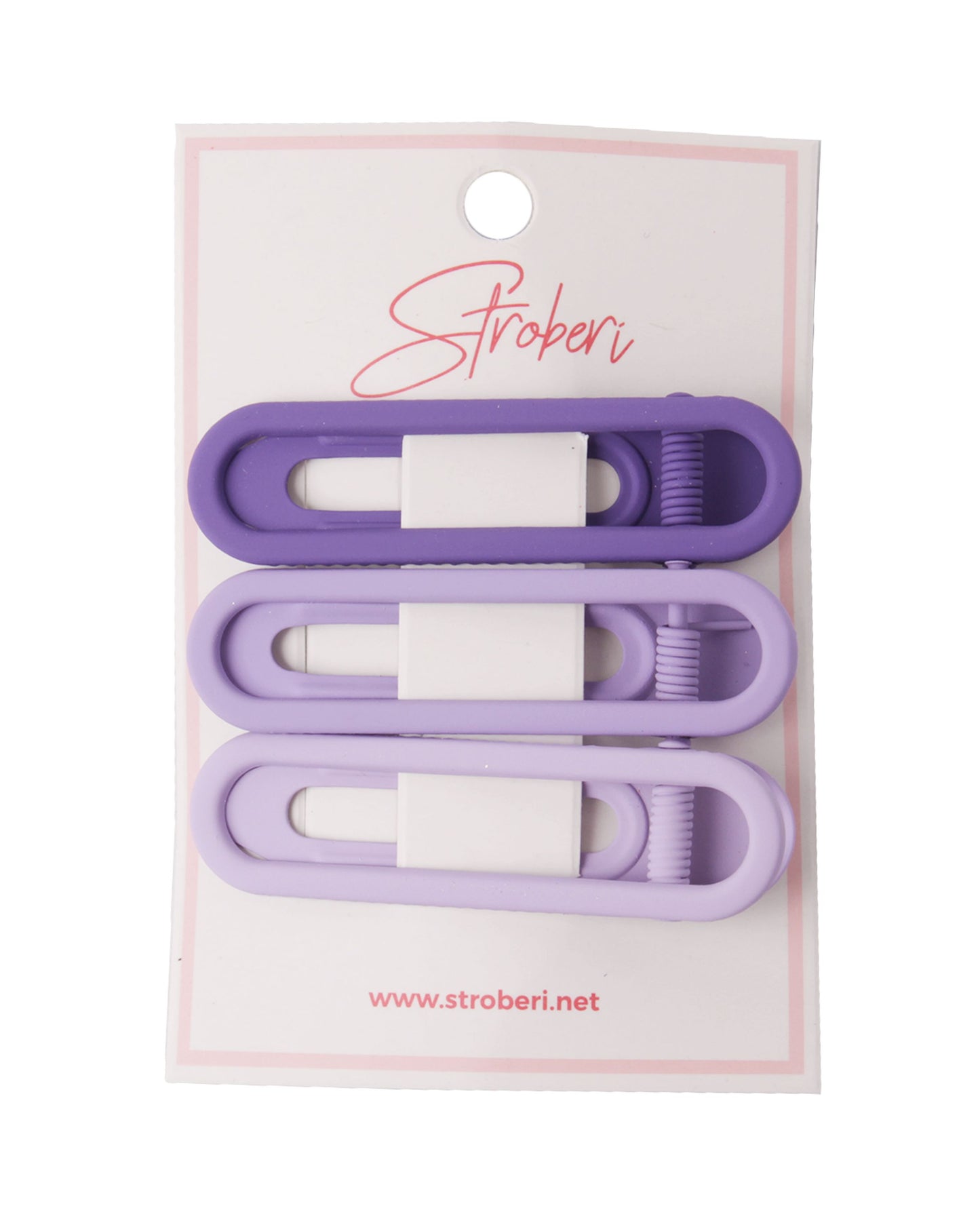 Stroberi Hole Doff Set Hair Clip