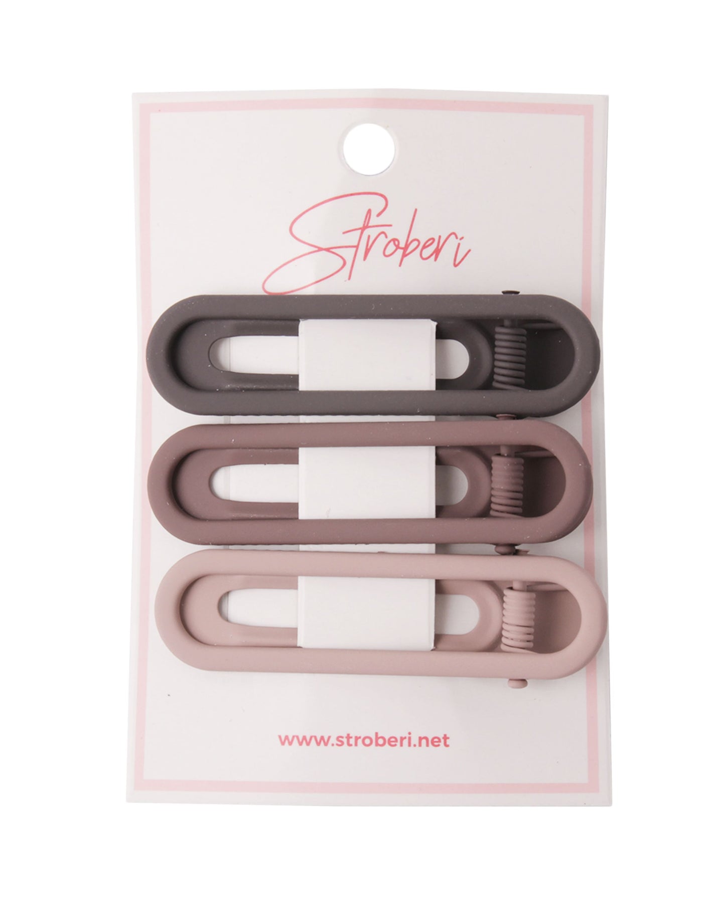 Stroberi Hole Doff Set Hair Clip