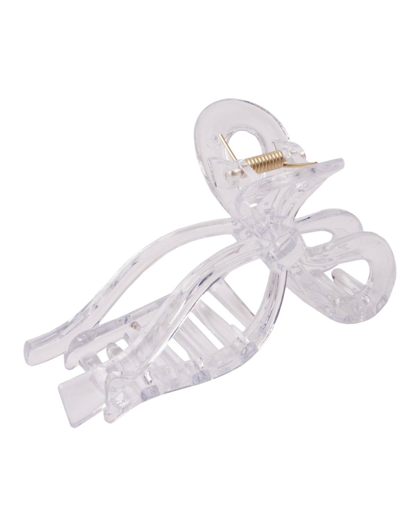 Stroberi Big Transparent Hair Clip Bow