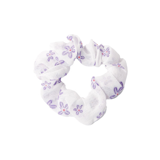 Stroberi Mini Scrunchie Pattern Hair Tie