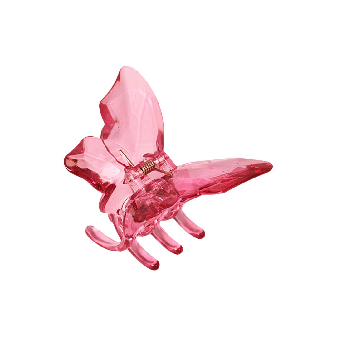 Stroberi Butterfly Metalic Hair Clip